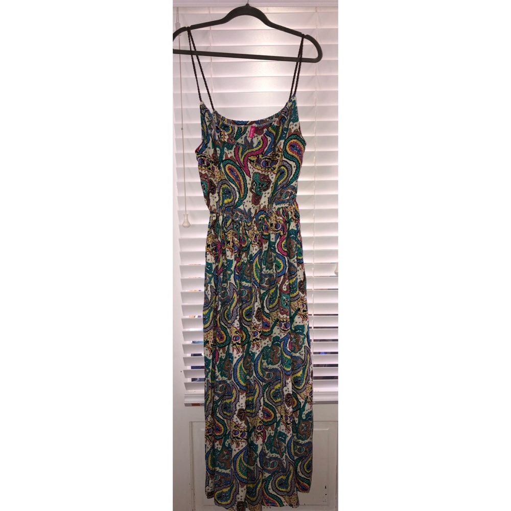 Ilanni Maxi Boho Paisley Dress
